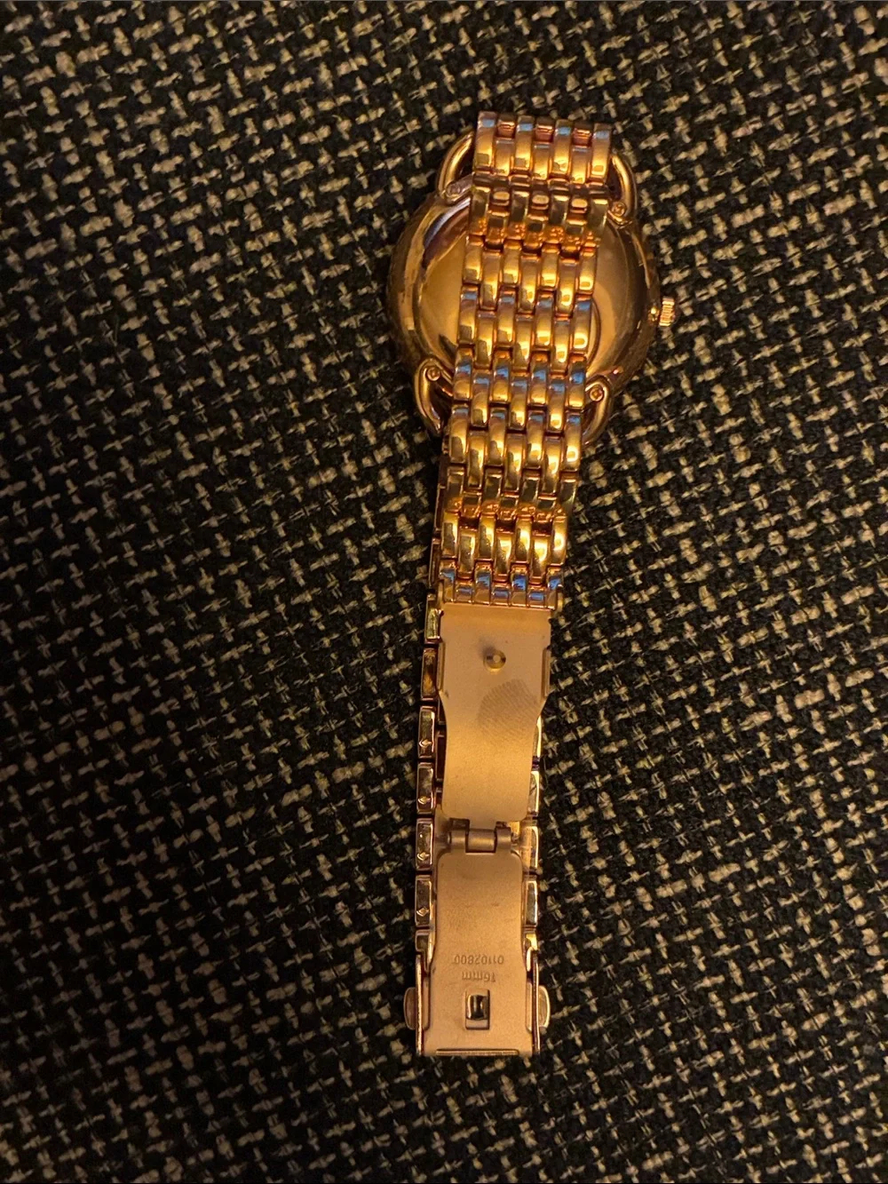 Fossil Women's Rose Gold Bracelet Chronograph Watch NWOT